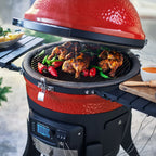 Kamado Joe Konnected Joe 18-Inch Digital Charcoal Grill and Smoker Stainless