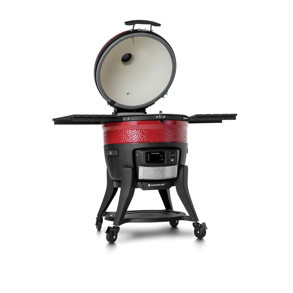 Kamado Joe Konnected Joe 24-Inch Digital Charcoal Grill and Smoker Stainless