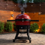 Kamado Joe Konnected Joe 24-Inch Digital Charcoal Grill and Smoker Stainless
