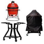 Joe Jr® plus Full-Length Cover and Cart with Side Shelves Bundle