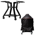 Joe Jr® Cart with Side Shelves plus Full-Length Cover Bundle