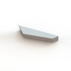Wausau Tile ZB.KN.01 Knife Concrete Bench official product image