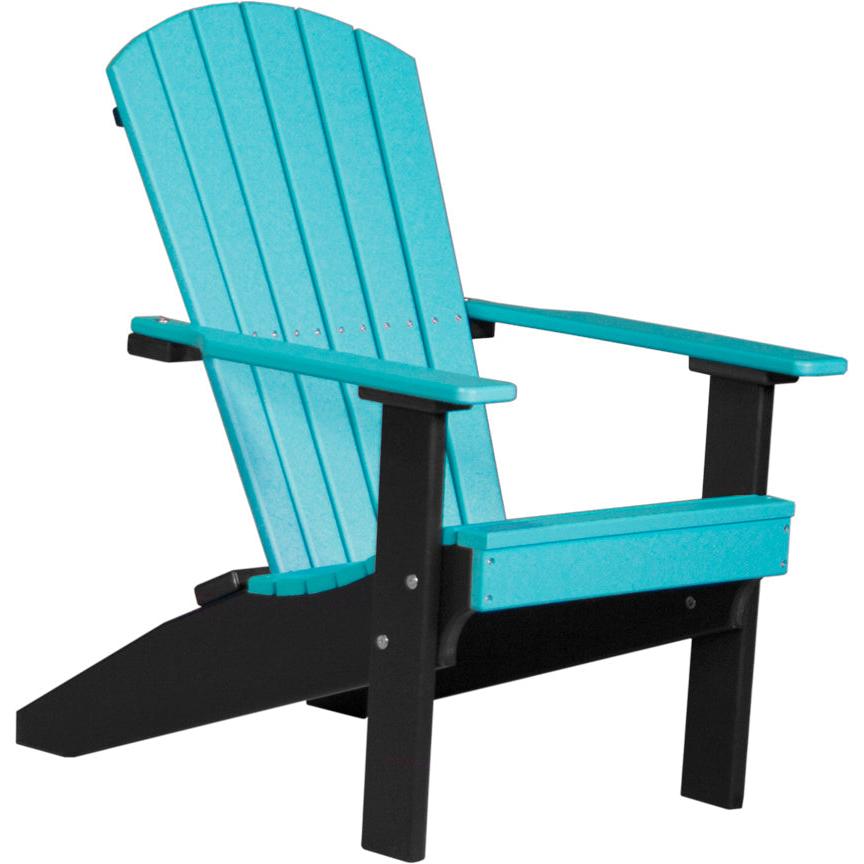 LuxCraft Lakeside Adirondack Chair Compact Patio Seating