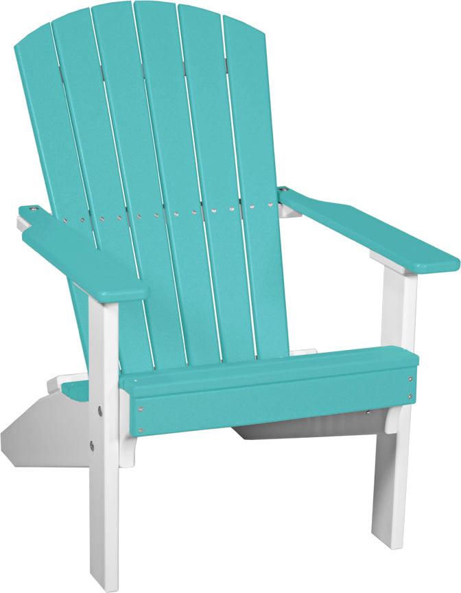 LuxCraft Lakeside Adirondack Chair Compact Outdoor Seating
