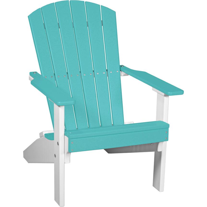 LuxCraft Lakeside Adirondack Chair Compact Patio Seating