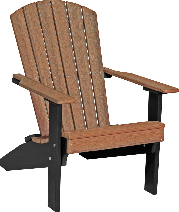 LuxCraft Lakeside Adirondack Chair Compact Outdoor Seating