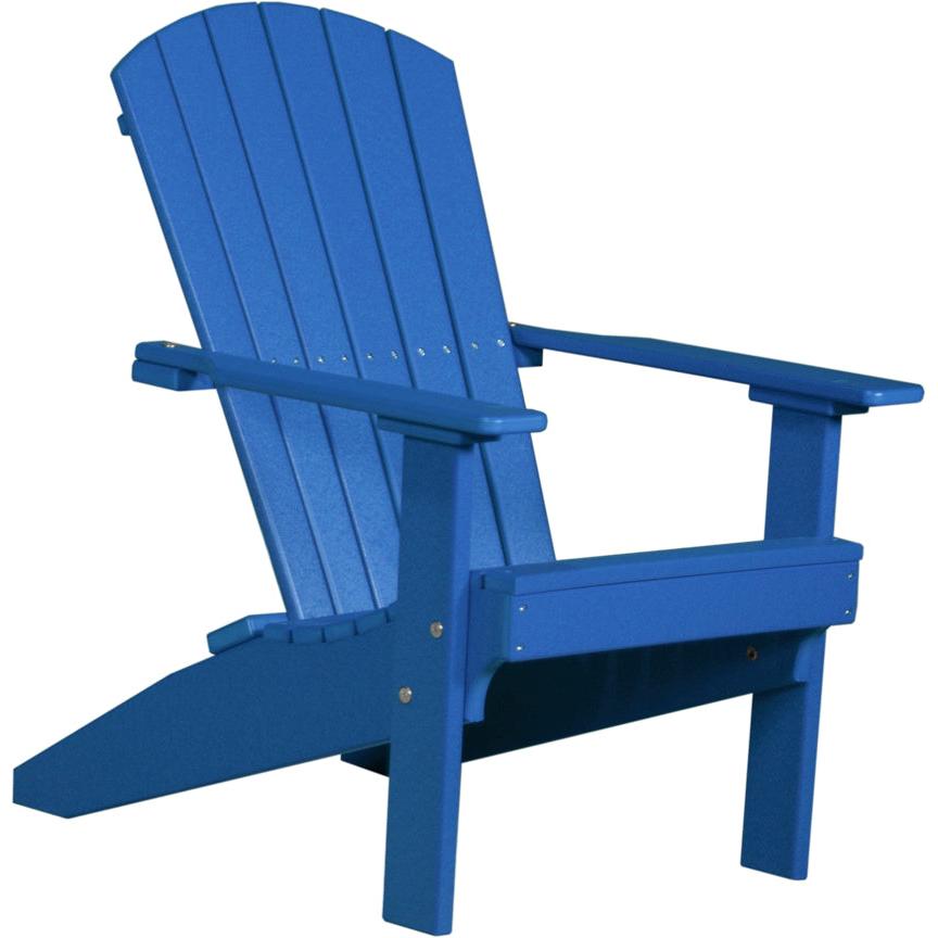 LuxCraft Lakeside Adirondack Chair Compact Patio Seating