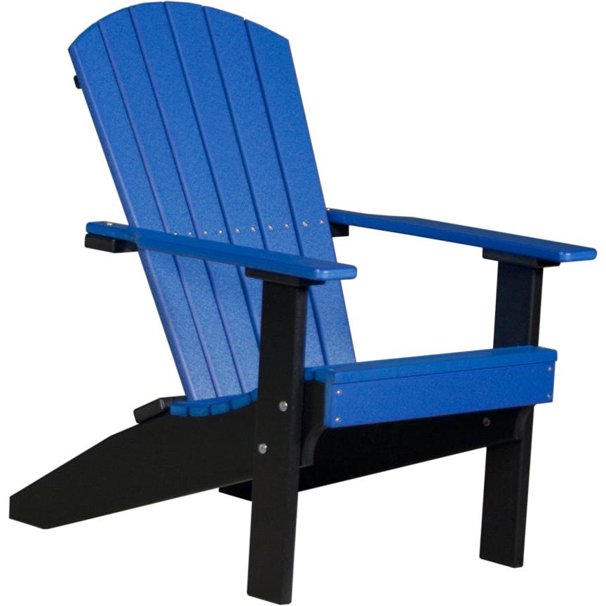 LuxCraft Lakeside Adirondack Chair Compact Patio Seating