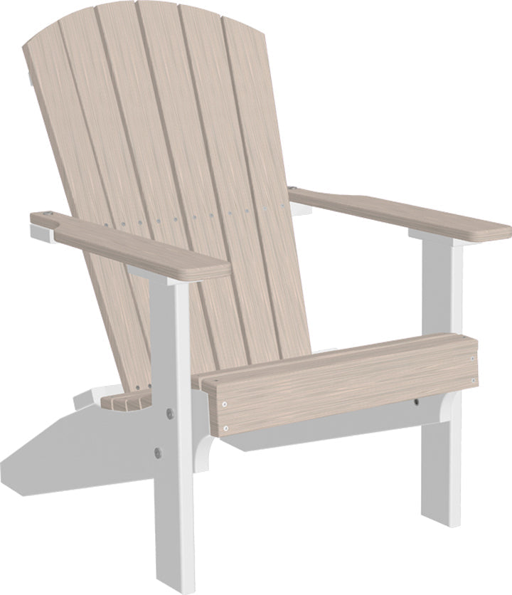 LuxCraft Lakeside Adirondack Chair Compact Outdoor Seating