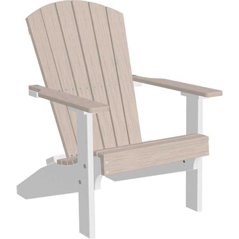 LuxCraft Lakeside Adirondack Chair Compact Patio Seating