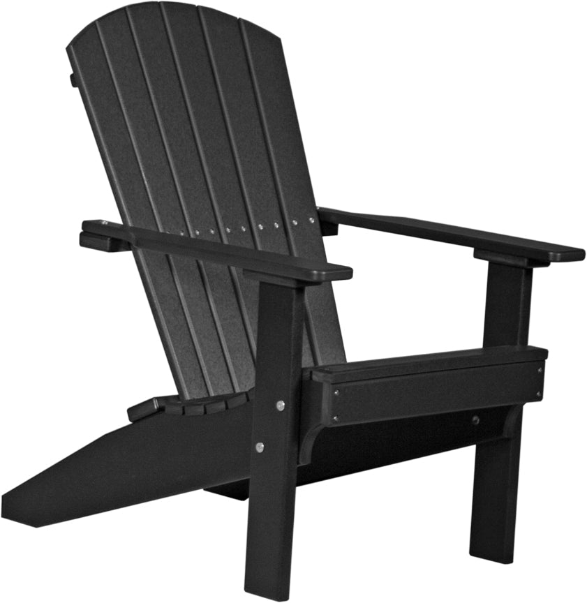 LuxCraft Lakeside Adirondack Chair Compact Outdoor Seating