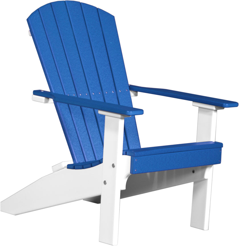 LuxCraft Lakeside Adirondack Chair Compact Outdoor Seating