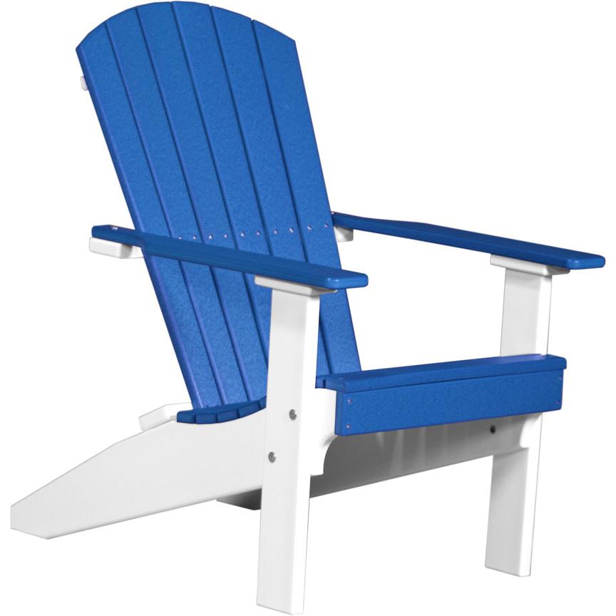 LuxCraft Lakeside Adirondack Chair Compact Patio Seating