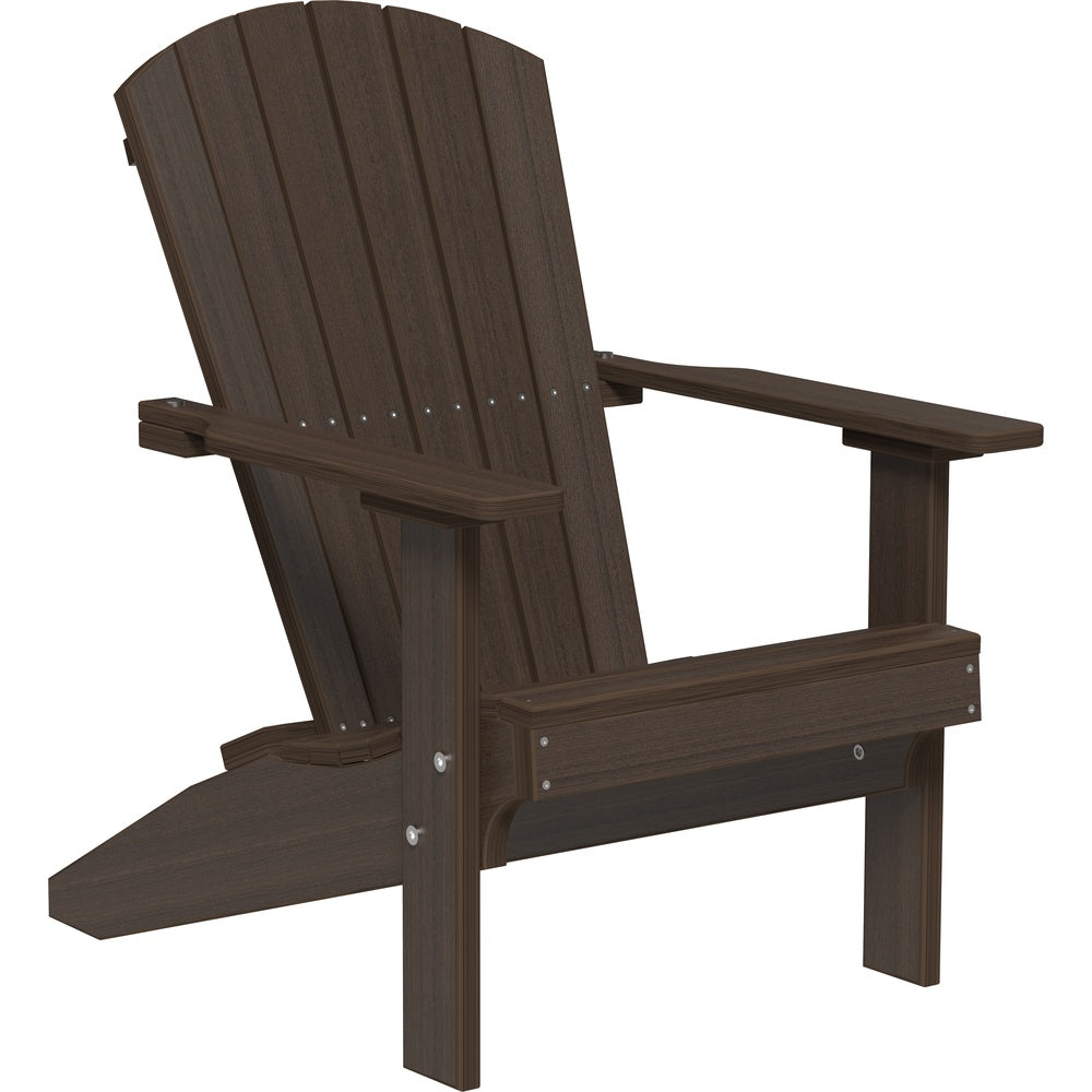LuxCraft Lakeside Adirondack Chair (LAC) - LACBZW Lakeside Adirondack Chair (Brazilian Walnut)