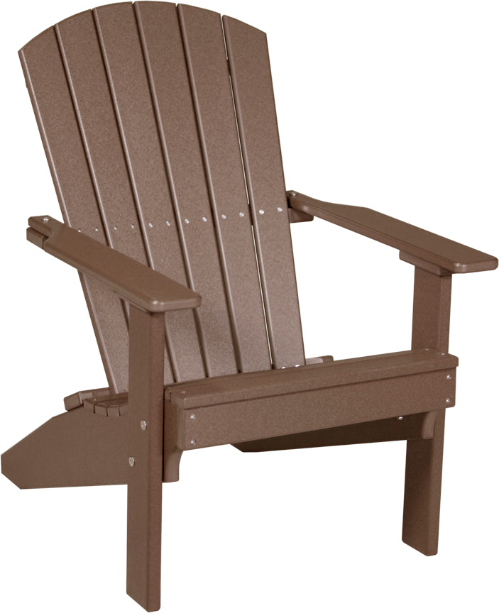 LuxCraft Lakeside Adirondack Chair Compact Outdoor Seating