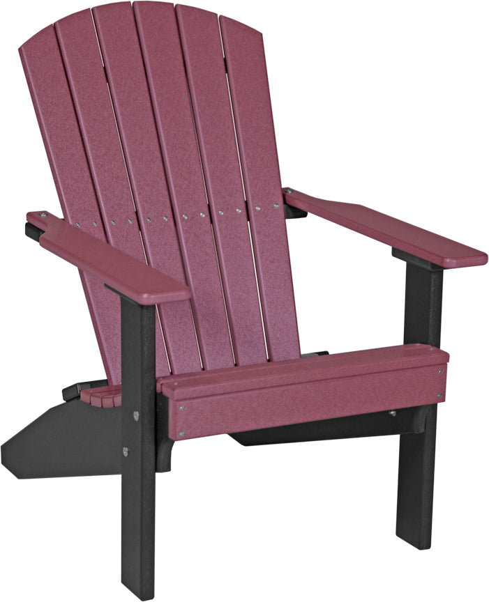 LuxCraft Lakeside Adirondack Chair Compact Outdoor Seating