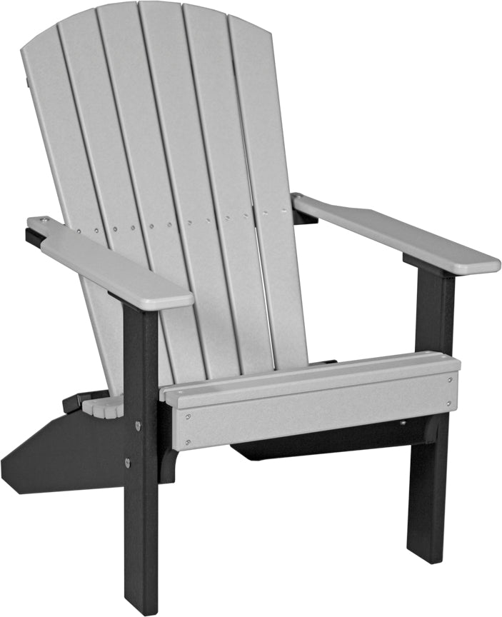 LuxCraft Lakeside Adirondack Chair Compact Outdoor Seating