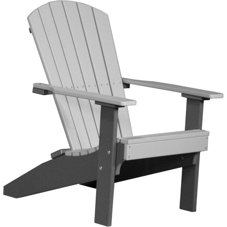 LuxCraft Lakeside Adirondack Chair Compact Patio Seating