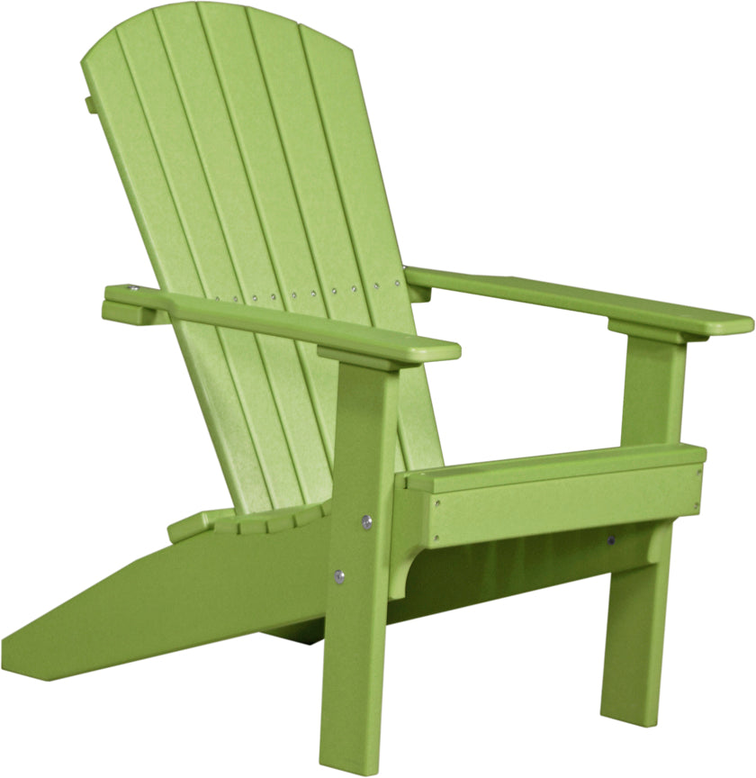 LuxCraft Lakeside Adirondack Chair Compact Outdoor Seating