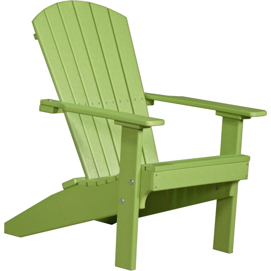 LuxCraft Lakeside Adirondack Chair Compact Patio Seating