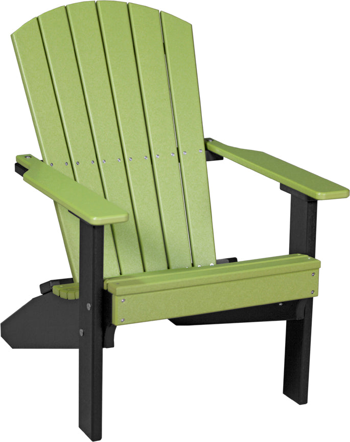 LuxCraft Lakeside Adirondack Chair Compact Outdoor Seating