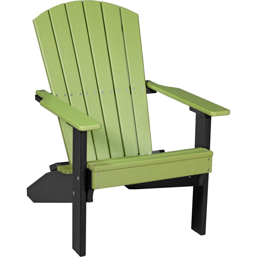 LuxCraft Lakeside Adirondack Chair Compact Patio Seating