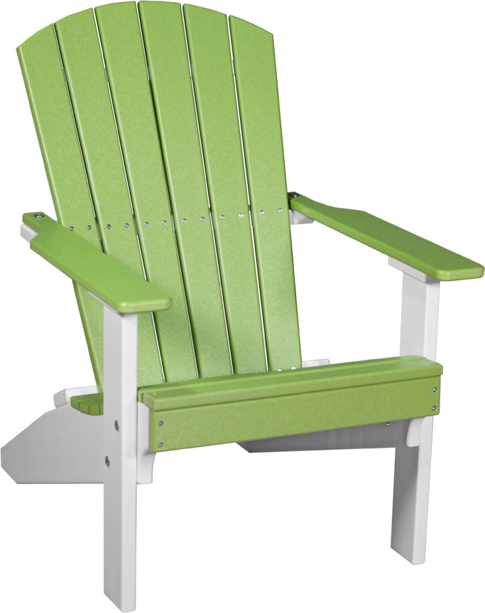 LuxCraft Lakeside Adirondack Chair Compact Outdoor Seating