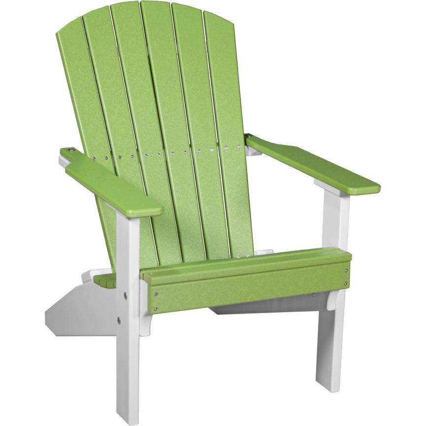 LuxCraft Lakeside Adirondack Chair Compact Patio Seating