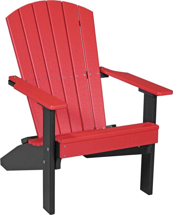 LuxCraft Lakeside Adirondack Chair Compact Outdoor Seating