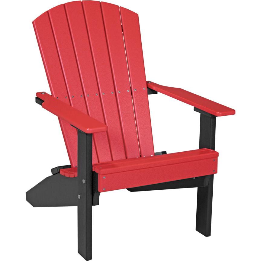 LuxCraft Lakeside Adirondack Chair Compact Patio Seating