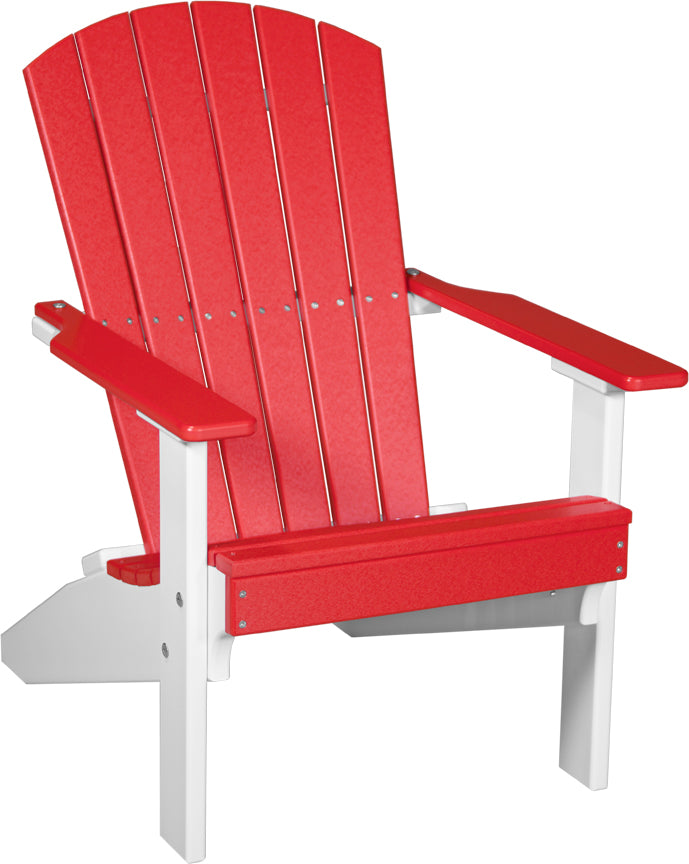 LuxCraft Lakeside Adirondack Chair Compact Outdoor Seating