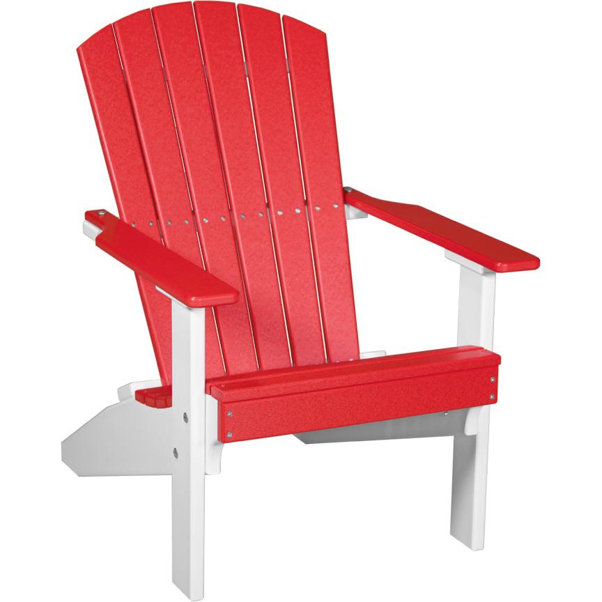LuxCraft Lakeside Adirondack Chair Compact Patio Seating