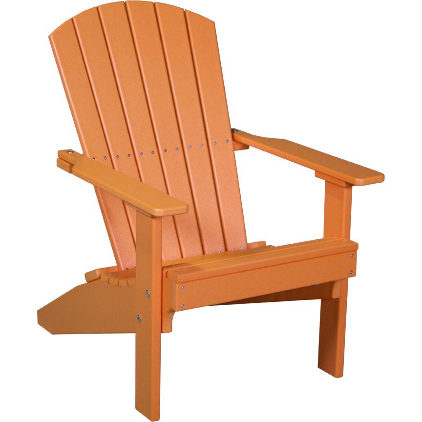 LuxCraft Lakeside Adirondack Chair Compact Patio Seating