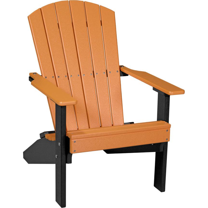 LuxCraft Lakeside Adirondack Chair Compact Patio Seating