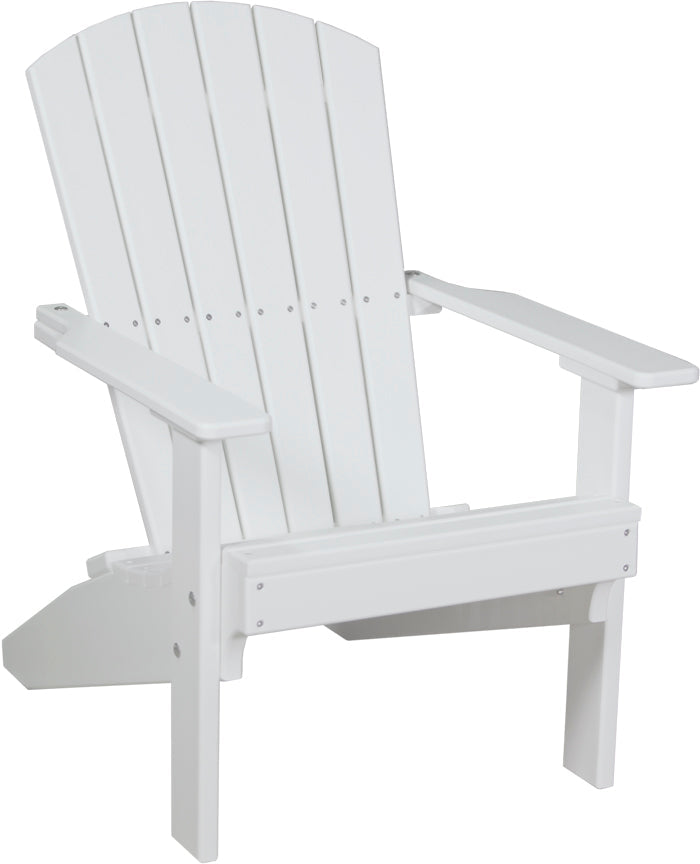 LuxCraft Lakeside Adirondack Chair Compact Outdoor Seating