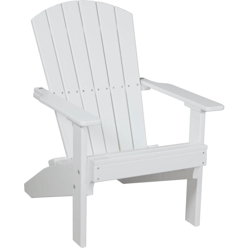 LuxCraft Lakeside Adirondack Chair Compact Patio Seating