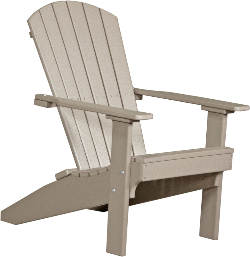 LuxCraft Lakeside Adirondack Chair Compact Outdoor Seating