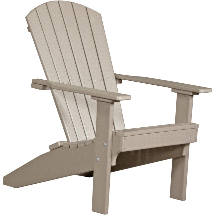 LuxCraft Lakeside Adirondack Chair Compact Patio Seating