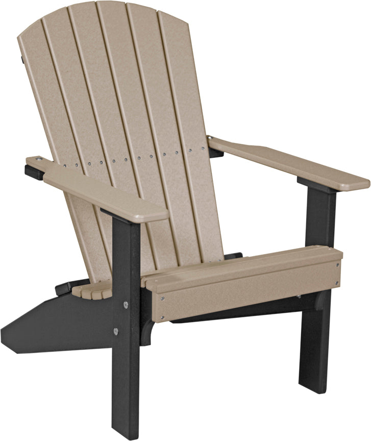 LuxCraft Lakeside Adirondack Chair Compact Outdoor Seating