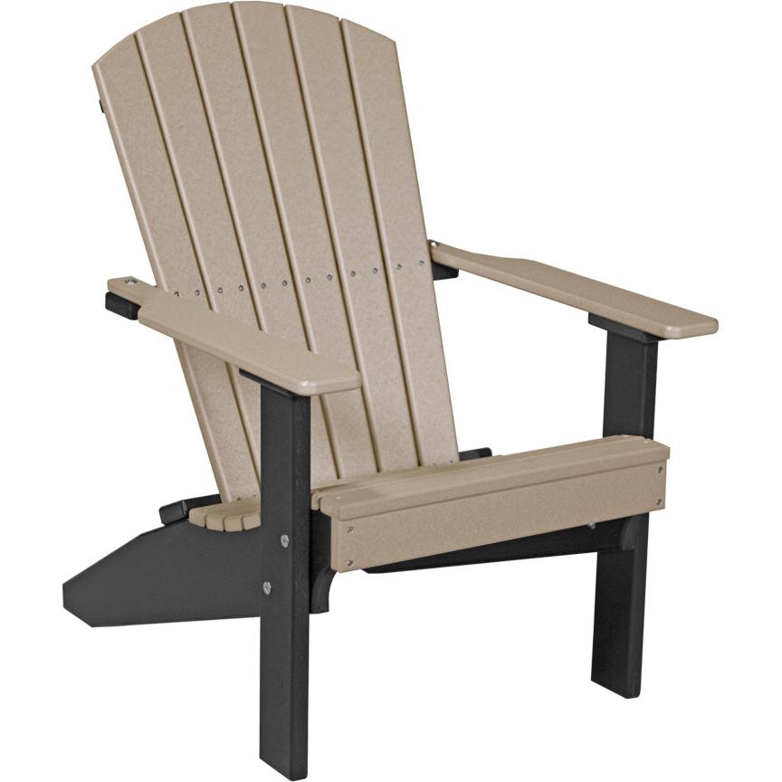 LuxCraft Lakeside Adirondack Chair Compact Patio Seating