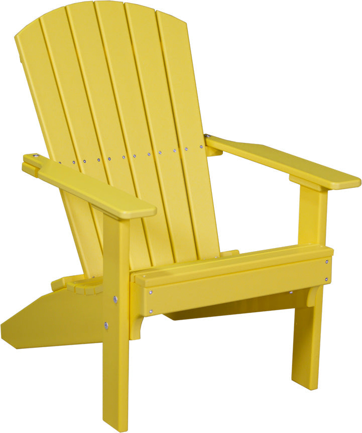LuxCraft Lakeside Adirondack Chair Compact Outdoor Seating