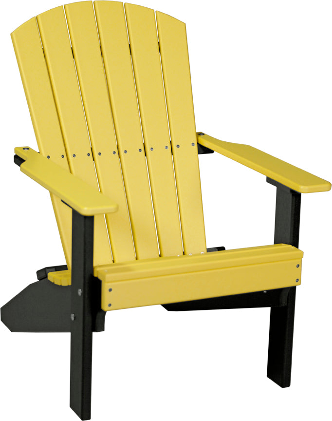 LuxCraft Lakeside Adirondack Chair Compact Outdoor Seating