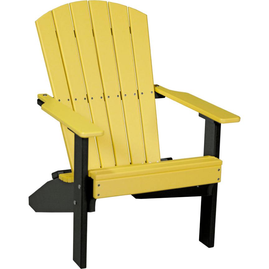 LuxCraft Lakeside Adirondack Chair Compact Patio Seating