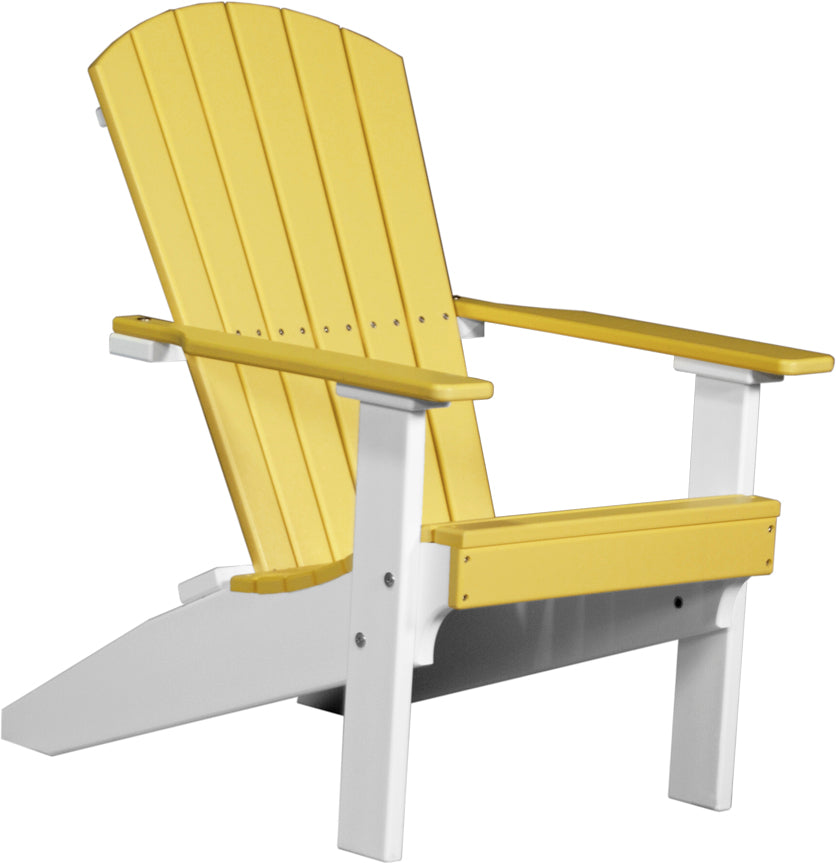 LuxCraft Lakeside Adirondack Chair Compact Outdoor Seating