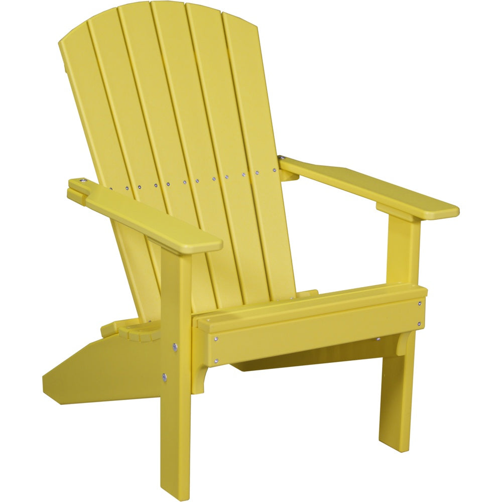 LuxCraft Lakeside Adirondack Chair (LAC) - LACY Lakeside Adirondack Chair (Yellow)