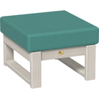 LuxCraft Lanai Deep Seating Ottoman (LDSO) - LDSOBI Lanai Deep Seating Ottoman (Birch-Cast Breeze)