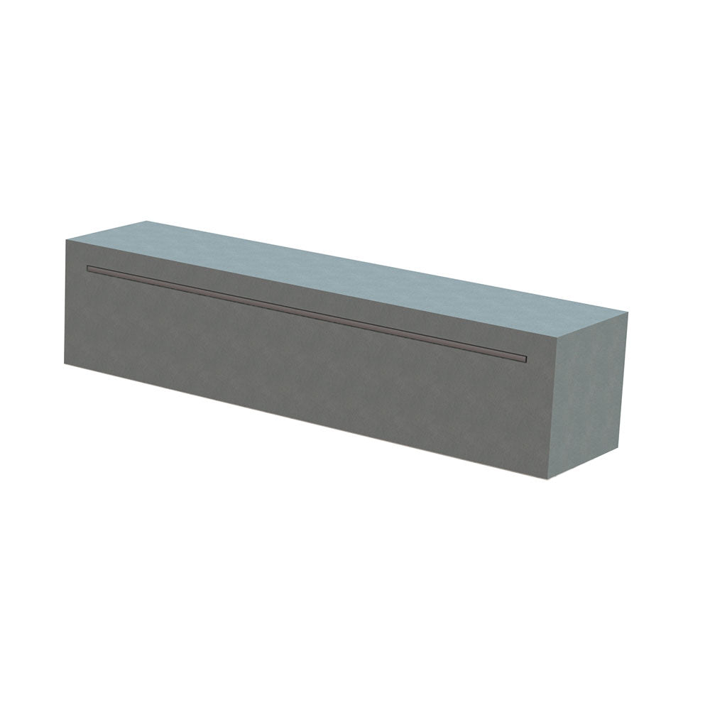 Wausau Tile ZB.LE.01 LED Medium Block Bench official product image