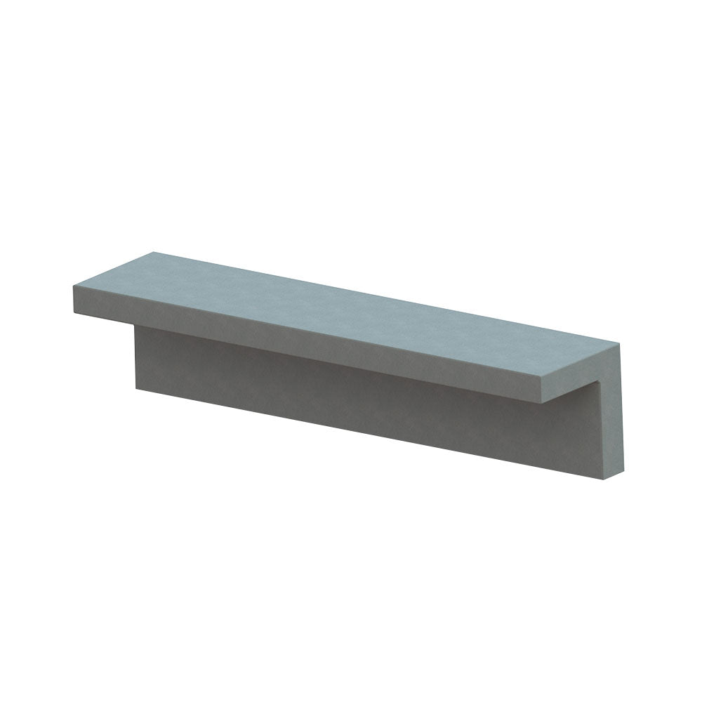 Wausau Tile ZB.LE.03 LED Medium L-Shaped Bench official product image