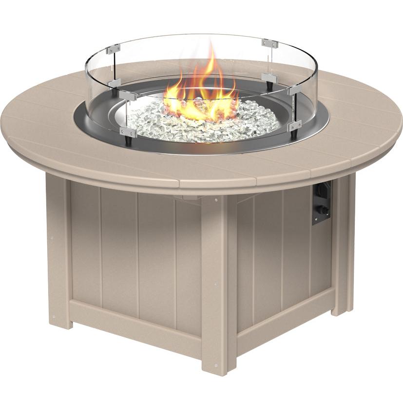 LuxCraft Lumin 46" Round Fire Pit