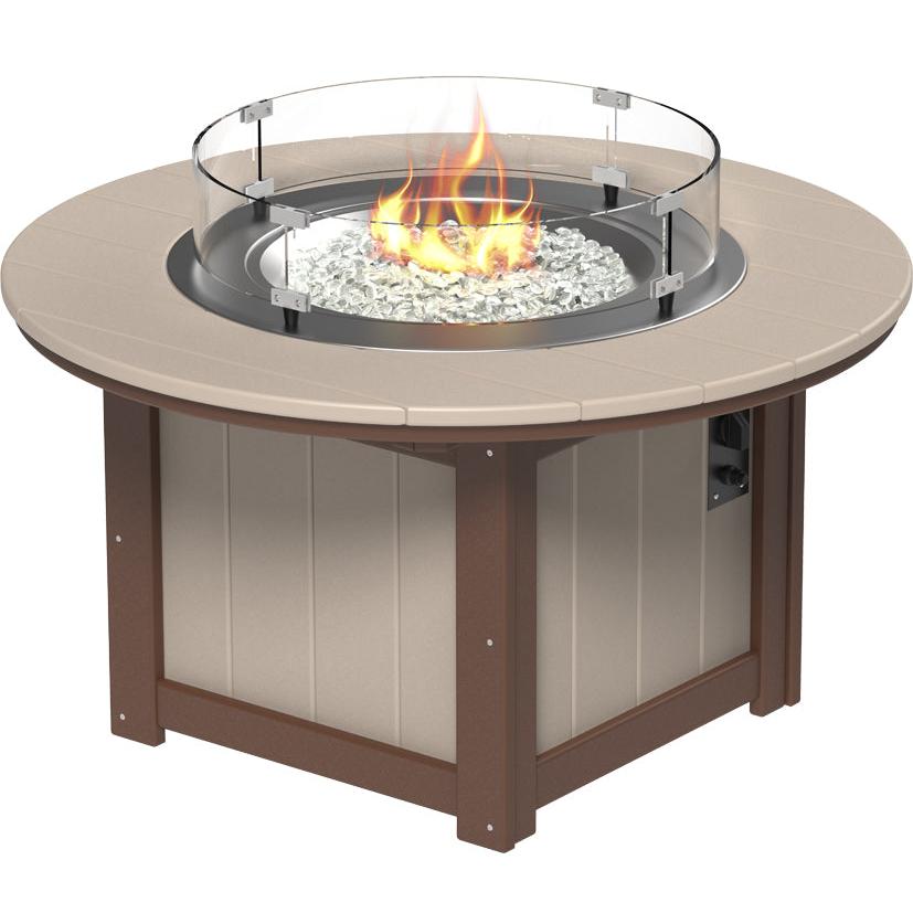 LuxCraft Lumin 46" Round Fire Pit